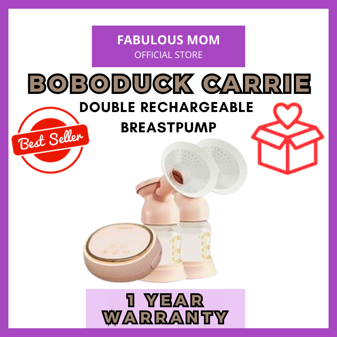 [BOBODUCK] Carrie Double Rechargeable Breastpump + FREE GIFTS