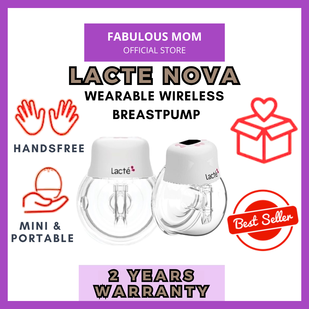 [LACTE] Nova Wireless Handsfree Breastpump + FREE GIFTS