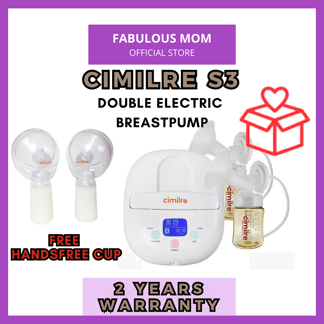 [CIMILRE] S3 Hospital Grade Double Electric Breastpump + FREE GIFTS