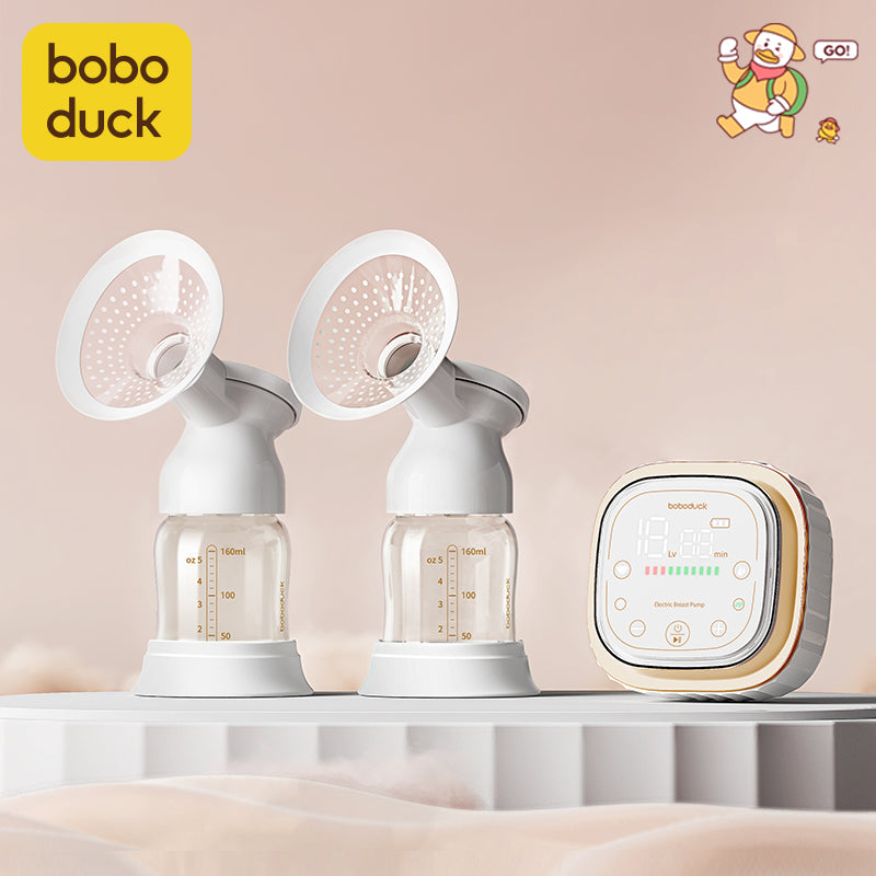 [BOBODUCK] Allison Double Rechargeable Breastpump with Boboduck Handsfree Cup + FREE GIFTS