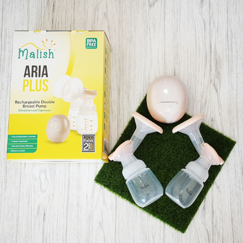 [MALISH] Aria Plus Double Rechargeable Breastpump + FREE GIFTS