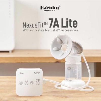 [HAENIM] NexusFit 7A Lite Double Rechargeable Breastpump + FREE GIFTS