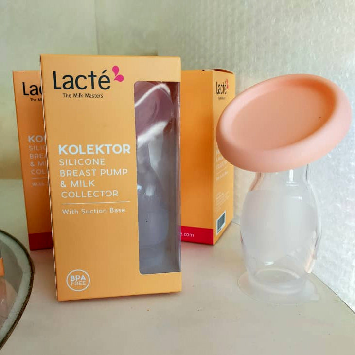 Lacte Silicone Breastpump & Milk Collector [4oz/100ml][1pc per box]