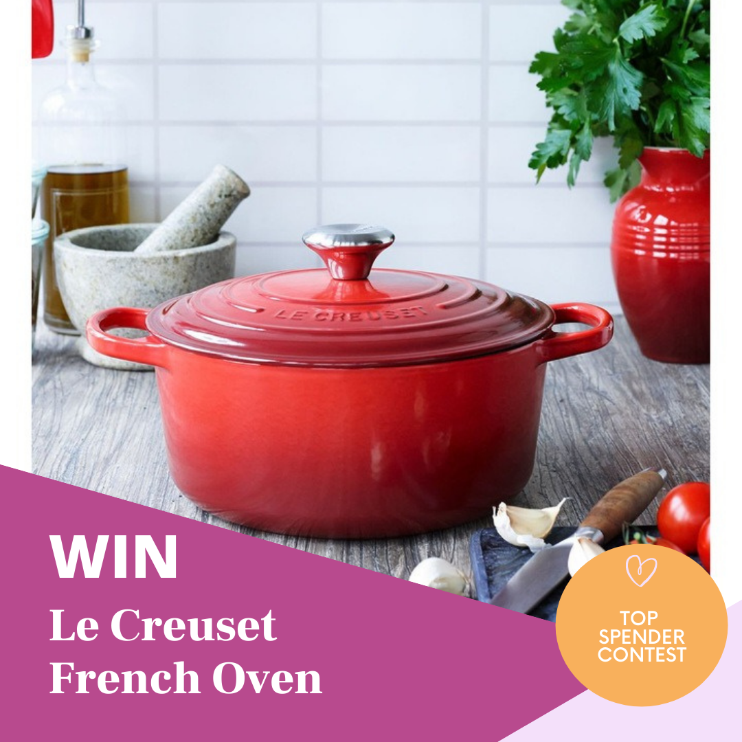 Win Le Creuset French Oven Home!