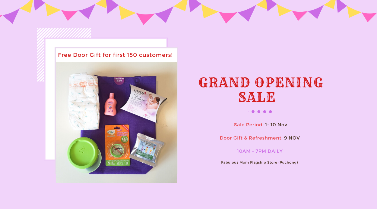 Grand Opening of Fabulous Mom Flagship Store