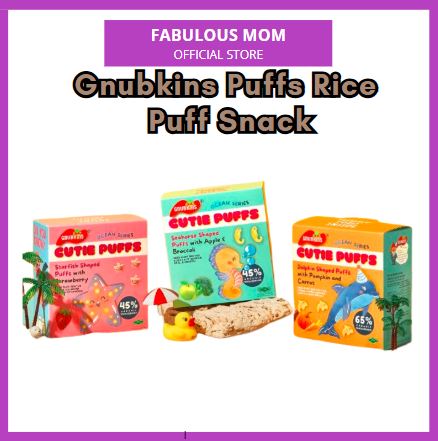 [GNUBKINS] Cutie Puffs Rice Puff Snack