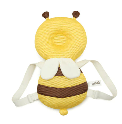 Baby Infant Fall Protection Pillow For Learn To Walk Baby Bee Shape Head Protector Backpack