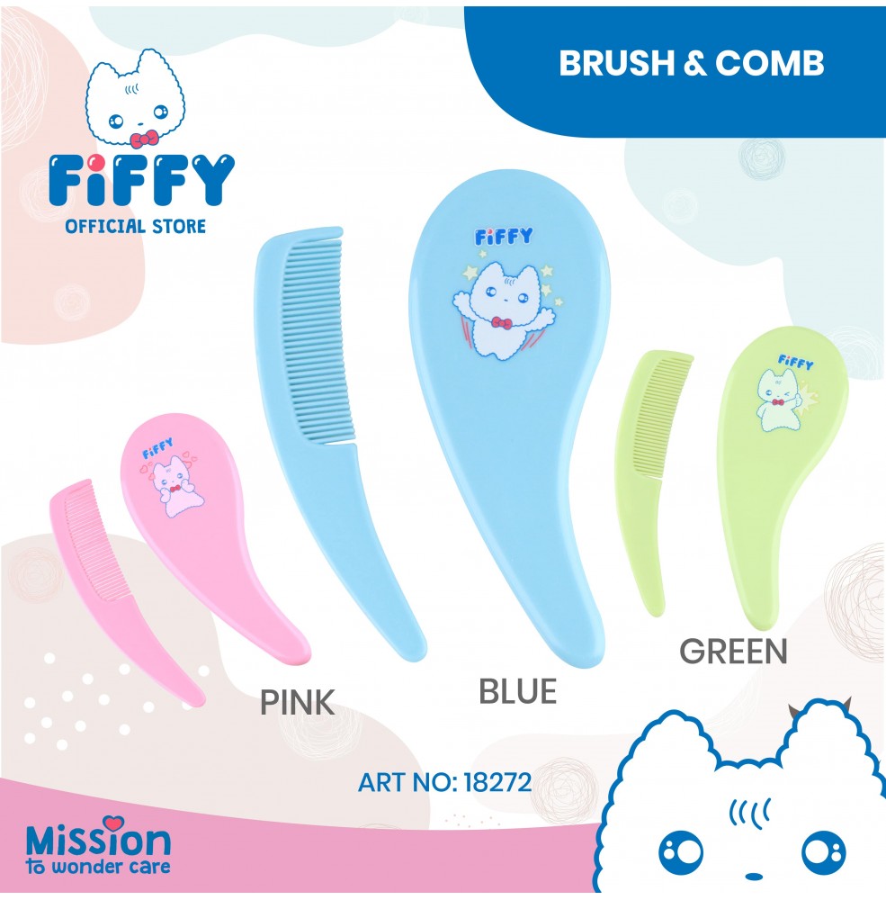 Fiffy Comb & Brush Set