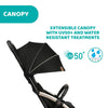 [CHICCO] Goody Plus Black RE-LUX Stroller Newborn to 22kg + FREE GIFTS