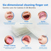 Newborn Oral Mouth Tongue Finger Cleaner 30pcs Pembersih Lidah Baby