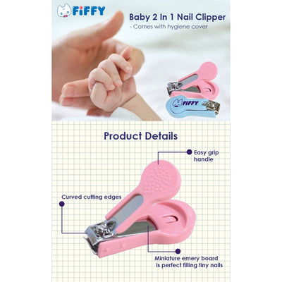 [FIFFY/MALISH] Baby Nail Clipper Kids Easy Nail Clipping Baby Care Manicure Pedicure Nail Cutter