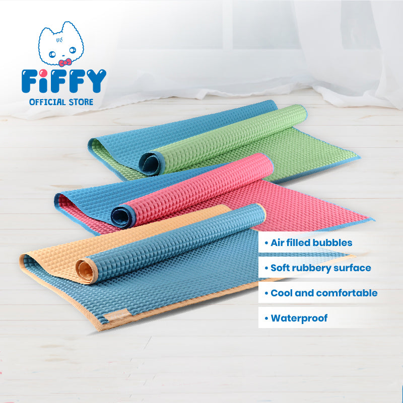 [PUREEN/FIFFY] Rubber Cot Sheet Air Filled Baby Changing Mat