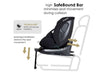BEST SELLER!! [KOOPERS] Armour Lite 360 Baby Car Seat | ECE R129 + Koopers Safety Mirror & Baby Neck Support