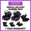 [CROLLA] AIR CARRIER SEAT FROM BIRTH TO 13KG + 1 YEAR WARRANTY