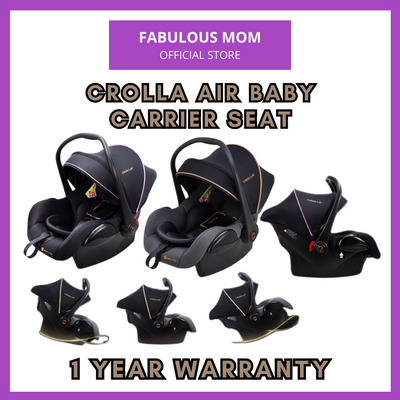 [CROLLA] AIR CARRIER SEAT FROM BIRTH TO 13KG + 1 YEAR WARRANTY