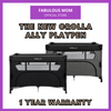 MOTHER'S DAY PROMO[CROLLA] ALLY ONE SIDE SLIDING PLAYPEN (UPGRADE) ONE PULL FOLD + 1 YEAR WARRANTY