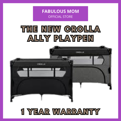 MOTHER'S DAY PROMO[CROLLA] ALLY ONE SIDE SLIDING PLAYPEN (UPGRADE) ONE PULL FOLD + 1 YEAR WARRANTY