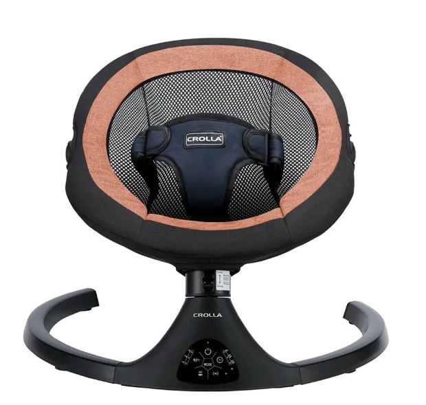 [CROLLA] Comfeo Baby Swing Electric Buai Elektik Bayi Rechargeable Rocker Bluetooth Multifunction
