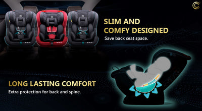 Crolla Alpha Car Seat + FREE GIFTS (3 TIER DRYING RACK OR CADDY DIAPER ORGANIZER BAG)