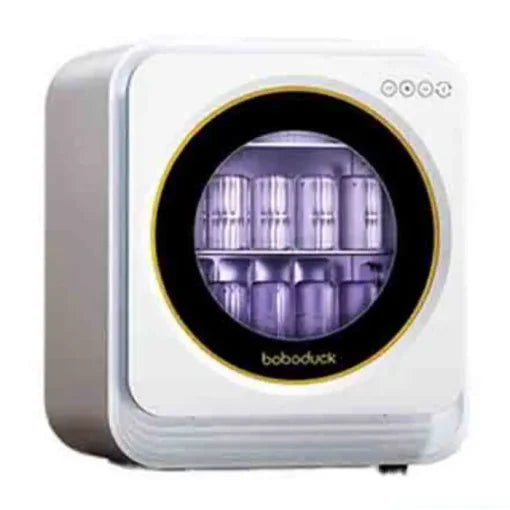 CNY PROMO Boboduck Rotatory LED UV Steriliser 17 Litre FREE Samu Giken Double Bottle Warmer