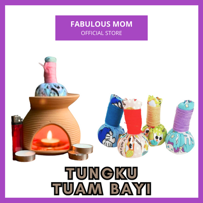 3 in 1 Tungku Tuam Baby Set