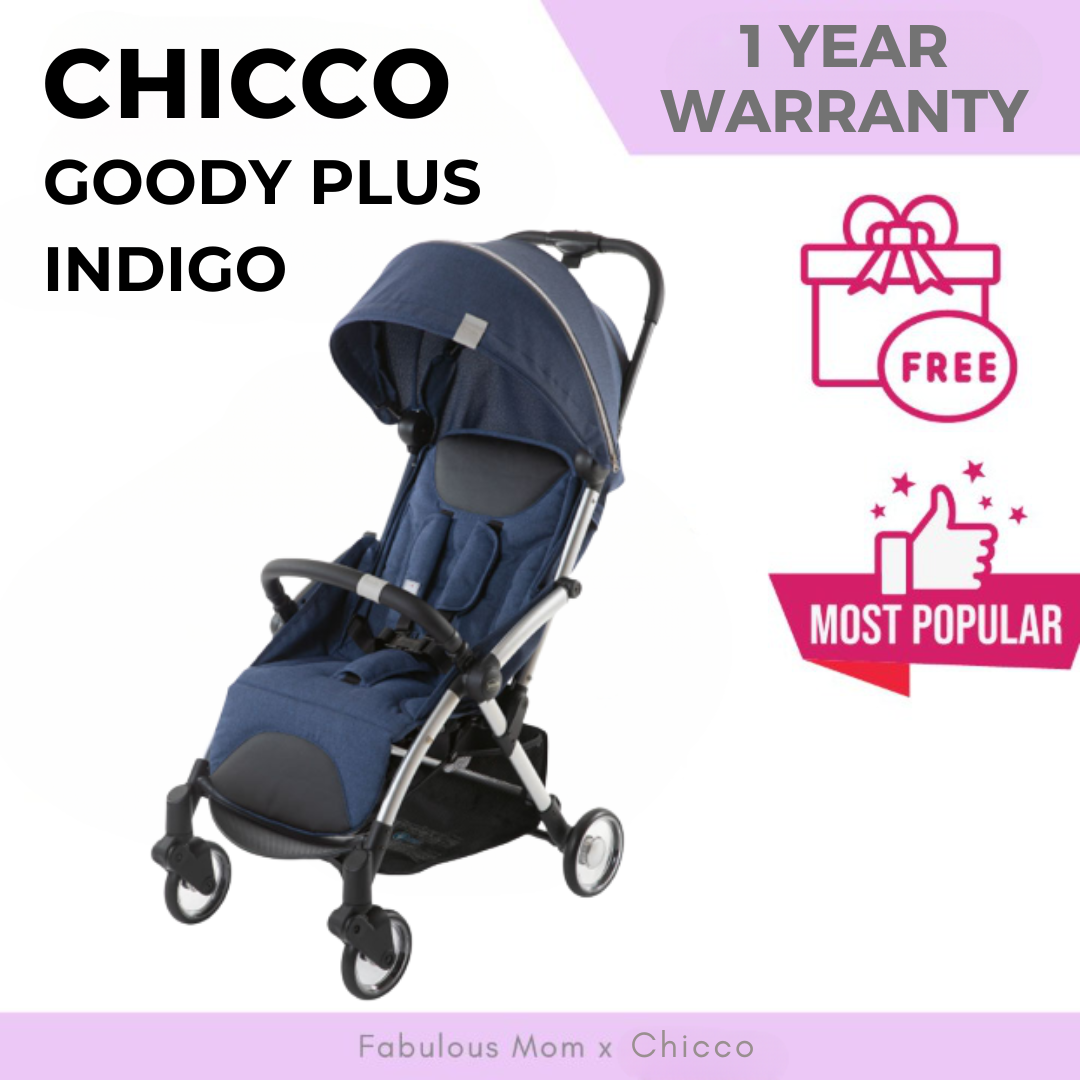 NEW YEAR PROMO Chicco Goody Plus Stroller (Indigo Color)