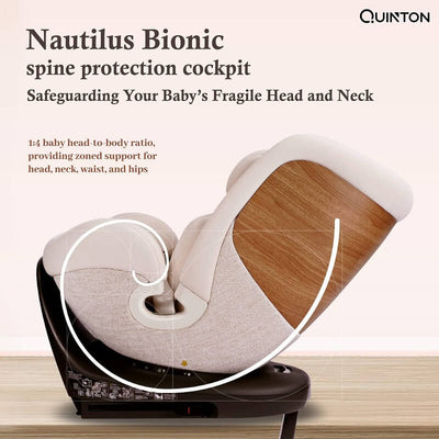 Quinton Maple 360 R129 Isofix Car Seat (New Born to 135cm)