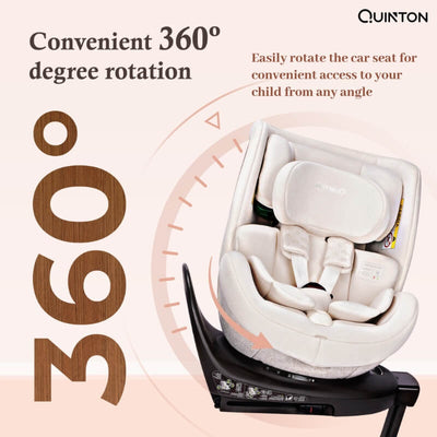 Quinton Maple 360 R129 Isofix Car Seat (New Born to 135cm)