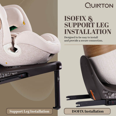 Quinton Maple 360 R129 Isofix Car Seat (New Born to 135cm)
