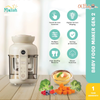 [MALISH] GEN 2 Baby Smart Food Processor Blender Steamer Multifunction