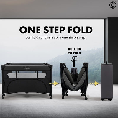 MOTHER'S DAY PROMO[CROLLA] ALLY ONE SIDE SLIDING PLAYPEN (UPGRADE) ONE PULL FOLD + 1 YEAR WARRANTY