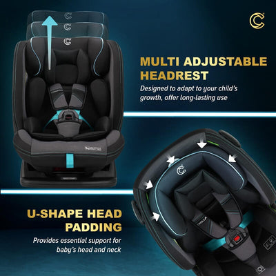 MOTHER'S DAY PROMO[CROLLA] ALPHA R129 CAR SEAT FROM BIRTH TO 150CM + 3 YEARS WARRANTY + FREE BABY TOWEL