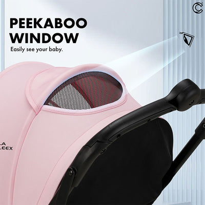 MOTHER'S DAY PROMO[CROLLA] FLEEX ULTRA COMPACT,TRAVEL LIGHT STROLLER FROM NEWBORN TO 15KG + 1 YEAR WARRANTY + FREE BABY TOWEL & STROLLER HOOK
