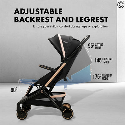 MOTHER'S DAY PROMO[CROLLA] MiiNie ABSOLUTELY MINI STROLLER FROM NEWBORN TO 22KG + 1 YEAR WARRANTY + FREE BABY TOWEL & STROLLER HOOK