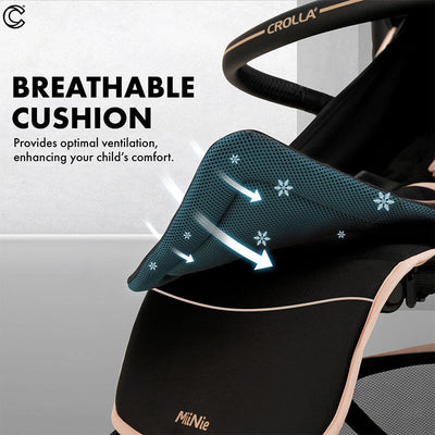 MOTHER'S DAY PROMO[CROLLA] MiiNie ABSOLUTELY MINI STROLLER FROM NEWBORN TO 22KG + 1 YEAR WARRANTY + FREE BABY TOWEL & STROLLER HOOK