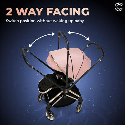 MOTHER'S DAY PROMO[CROLLA] ONE.1 TWO WAYS FACING STROLLER FROM NEWBORN TO 22KG + 1 YEAR WARRANTY + FREE STROLLER PAD & STROLLER HOOK