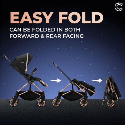 MOTHER'S DAY PROMO[CROLLA] ONE.1 TWO WAYS FACING STROLLER FROM NEWBORN TO 22KG + 1 YEAR WARRANTY + FREE STROLLER PAD & STROLLER HOOK