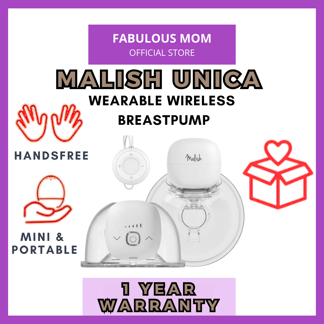 [MALISH] Unica Wearable Wireless HandsFree Breast Pump + FREE GIFTS