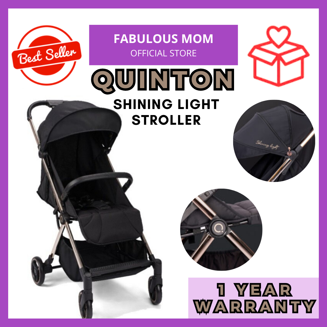 [NEW ARRIVAL] Quinton Shining Light Baby Stroller Newborn to 22kg