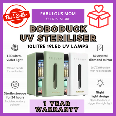 Boboduck LED UV Steriliser [10L] + FREE RM20 FM CASH VOUCHER