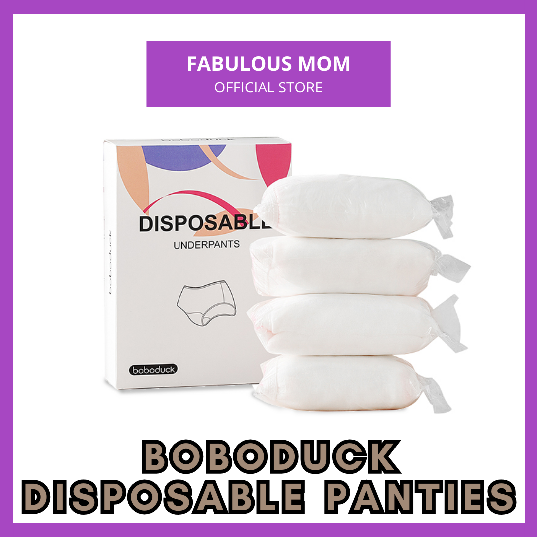 [BOBODUCK] Disposable Maternity Panties Paternity Travel 4pcs Set