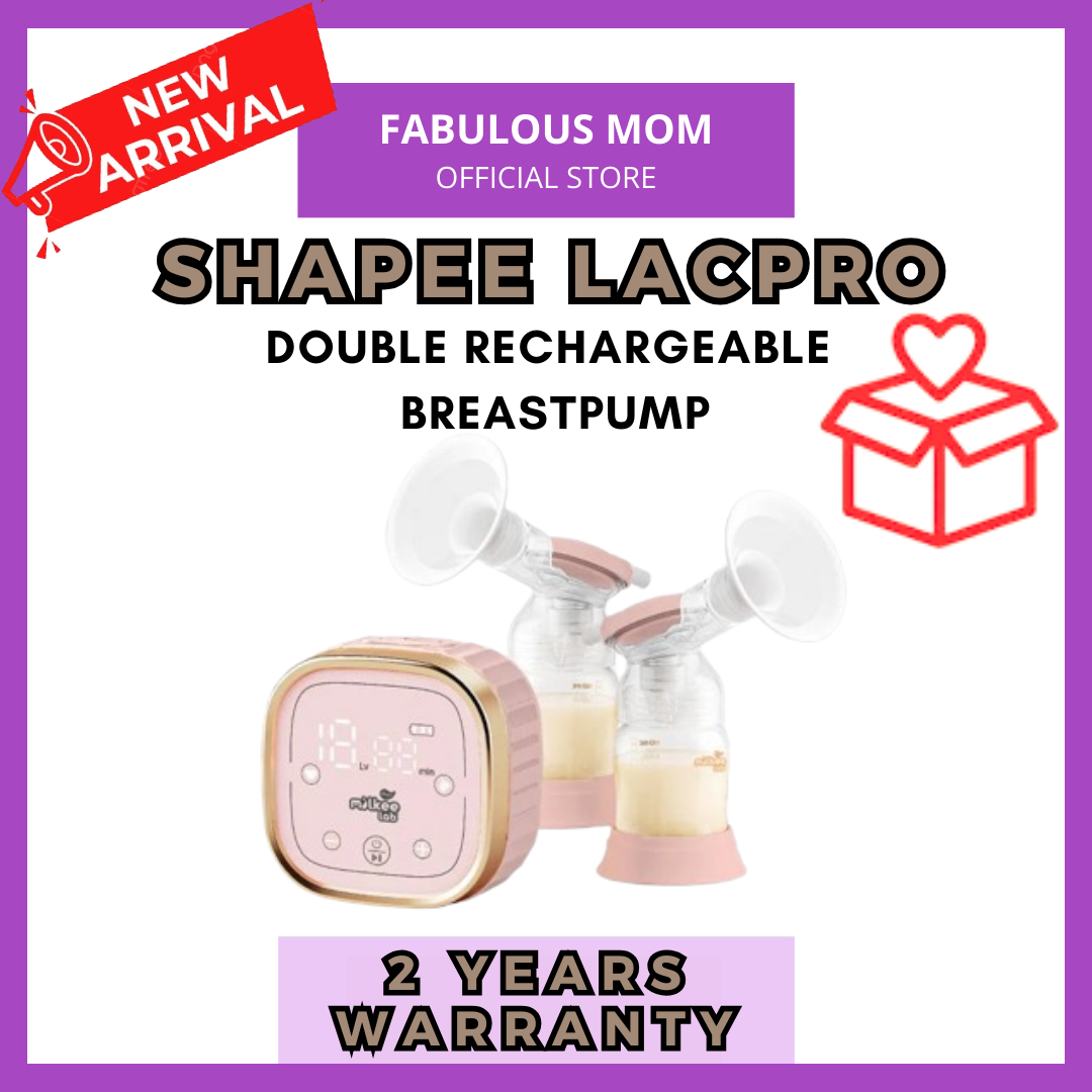 [SHAPEE] Milkee Lab LacPro Double Breastpump + 1 Year Warranty + FREE GIFTS