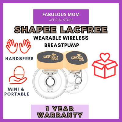 PROMO Shapee Milkee Lab Lacfree Wearable Wireless Handsfree Breastpump + FREE GIFTS