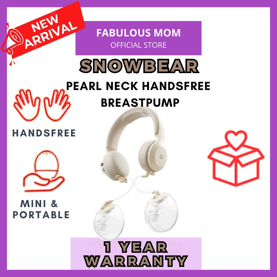 [SNOWBEAR] Handsfree Breastpump Pearl Neck Hanging Pump New Design Pam Susu Wearable