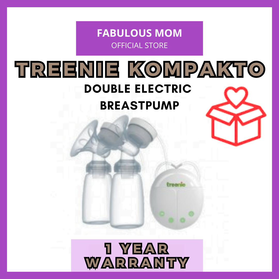 MOTHER'S DAY PROMO[TREENIE] Kompakto Electric Double Breast Pump Clearance Pam Susu