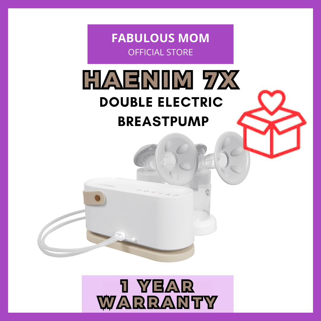 [HAENIM] Nexusfit 7X Hospital Grade Breastpump + 1 Year Warranty + FREE GIFTS