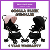 MOTHER'S DAY PROMO[CROLLA] FLEEX ULTRA COMPACT,TRAVEL LIGHT STROLLER FROM NEWBORN TO 15KG + 1 YEAR WARRANTY + FREE BABY TOWEL & STROLLER HOOK