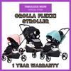 [CROLLA] FLEXXI TWO WAYS FACING STROLLER FROM NEWBORN TO 22KG + 1 YEAR WARRANTY