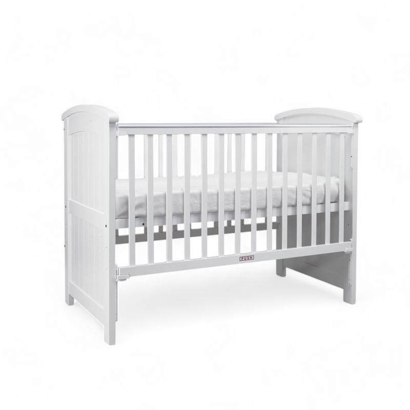 SDB Isabella Convertible Baby Cot British/European Safety Certified 130x70cm