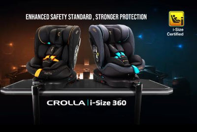 [CROLLA] i-SIZE360 R129 CAR SEAT FROM NEWBORN TO 135CM + 3 YEARS WARRANTY